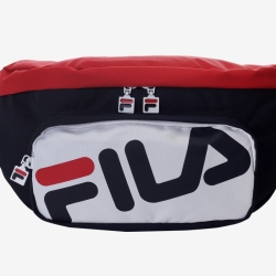 Fila Linear Logo Hip Color - Miesten Muut Pussit - Laivastonsininen | FI-32422